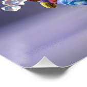 Planet Erde Poster (Ecke)