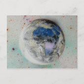 Planet Erde. Postkarte (Vorderseite)