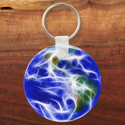 Planet Erde Schlüsselanhänger (Vorderseite)