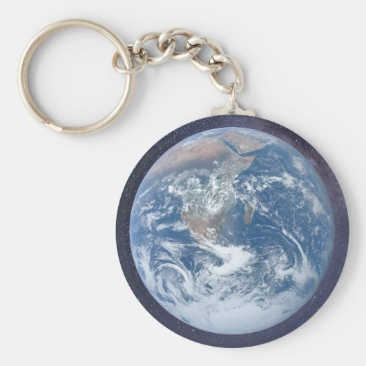 Planet-Erde-Schlüsselring Schlüsselanhänger (Vorne)