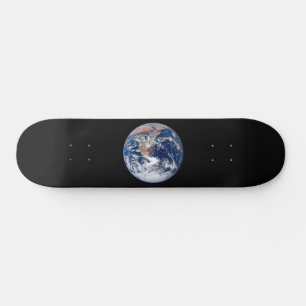 Planet-Erde-Sicht von Apollo 17 Skateboard