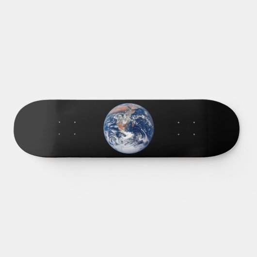 Planet-Erde-Sicht von Apollo 17 Skateboard (Horizontal)