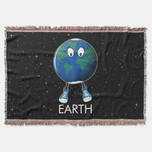 Planet Erde & Sterne Decke (Vorderseite)