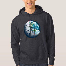 Planet Erde und ihr Mond: Himmelswunder Hoodie