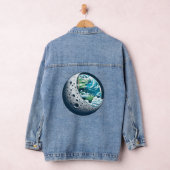 Planet Erde und ihr Mond: Himmelswunder Jeansjacke (Hangar)