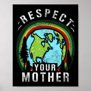 Planet Erde und Klimawandel - Männer Frauen Ki Poster
