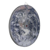 Planet Erde vom Weltraum Erde Tag Dartscheibe (Vorderseite Links)