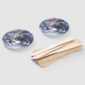 Planet Erde vom Weltraum Erde Tag Fächer (Non-assembled)