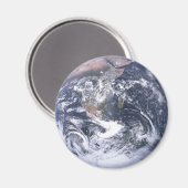 Planet Erde vom Weltraum Erde Tag Magnet (Vorderseite/Rückseite)