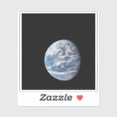 Planet Erde von der Apollo 11 Crew genommen. Aufkleber (Blatt)