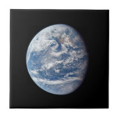 Planet Erde von der Apollo 11 Crew genommen. Fliese (Vorderseite)