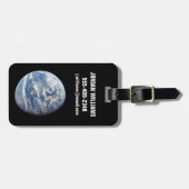 Planet Erde von der Apollo 11 Crew genommen. Gepäckanhänger (Vorderseite horizontal)