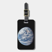 Planet Erde von der Apollo 11 Crew genommen. Gepäckanhänger (Vorderseite vertikal)