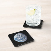 Planet Erde von der Apollo 11 Crew genommen. Getränkeuntersetzer (Rechte Seite)