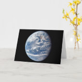Planet Erde von der Apollo 11 Crew genommen. Karte (Gelbe Blume)
