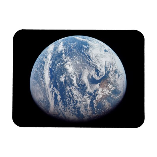 Planet Erde von der Apollo 11 Crew genommen. Magnet (Horizontal)
