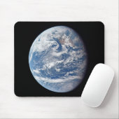 Planet Erde von der Apollo 11 Crew genommen. Mousepad (Mit Mouse)