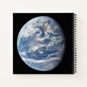 Planet Erde von der Apollo 11 Crew genommen. Notizblock (Rückseite)