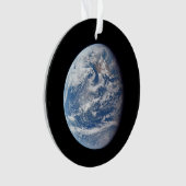 Planet Erde von der Apollo 11 Crew genommen. Ornament (Vorderseite)