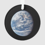 Planet Erde von der Apollo 11 Crew genommen. Ornament (Rückseite)