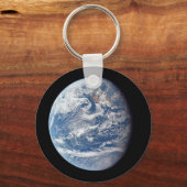 Planet Erde von der Apollo 11 Crew genommen. Schlüsselanhänger (Rückseite)