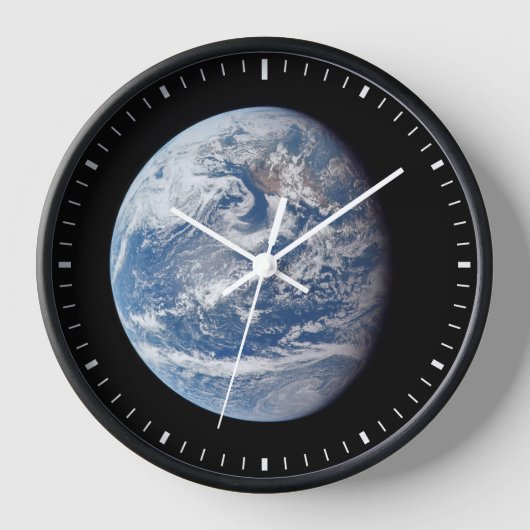 Planet Erde von der Apollo 11 Crew genommen. Uhr (Vorderseite)