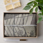 Planet Erde Weltkarte Entsprechpapier Seidenpapier (Geschenk)