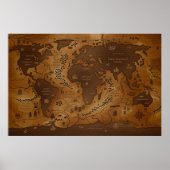 Planet erdumkehrt poster (Vorne)