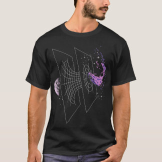 Planet Ether Wormhole Design T-Shirt