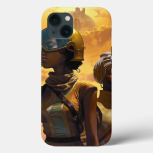 Planet Explorers Afrofuturistische Science Fiction Case-Mate iPhone Hülle