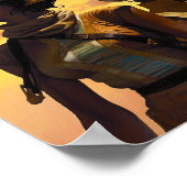 Planet Explorers Afrofuturistische Science Fiction Poster (Ecke)