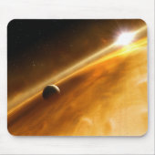 Planet Fomalhaut B, das einen Stern in Umlauf Mousepad (Vorne)