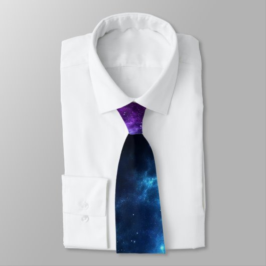 Planet Galaxy Neck Tie Krawatte (Gebunden)