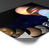 PLANET GALAXY POSTER (Ecke)
