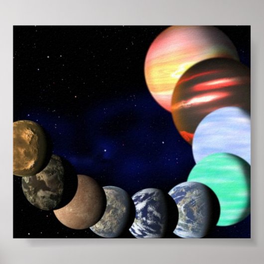 PLANET GALAXY POSTER (Vorne)