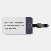 Planet Gepäckanhänger (Rückseite horizontal)