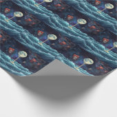 Planet Geschenkpapier (Ecke)