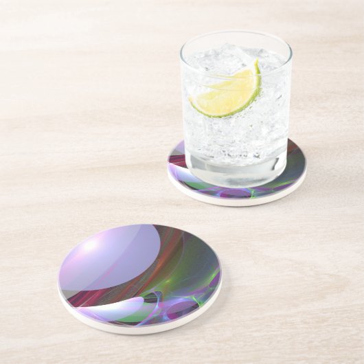 Planet Getränkeuntersetzer (Seite)