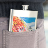 Planet Graffiti Flachmann (Beispiel)