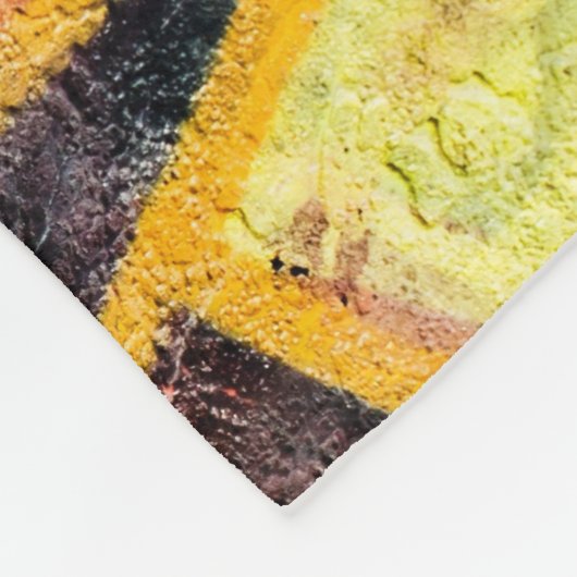 Planet Graffiti Fleecedecke (Ecke)