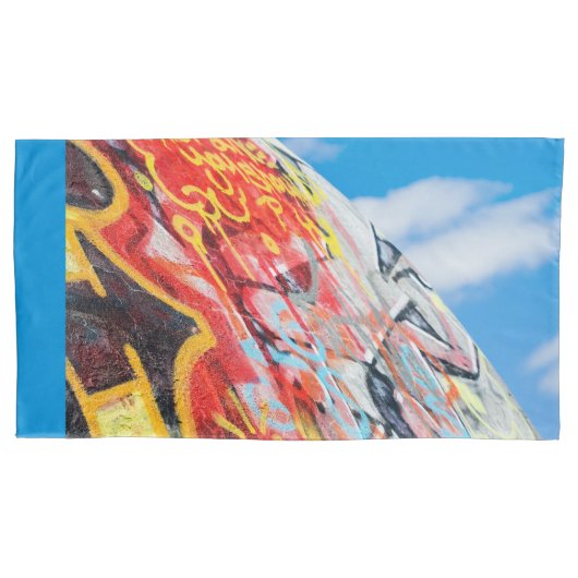 Planet Graffiti Kissenbezug (Vorderseite)