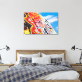 Planet Graffiti Leinwanddruck (Insitu (Schlafzimmer))
