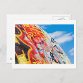 Planet Graffiti Postkarte (Vorne/Hinten)