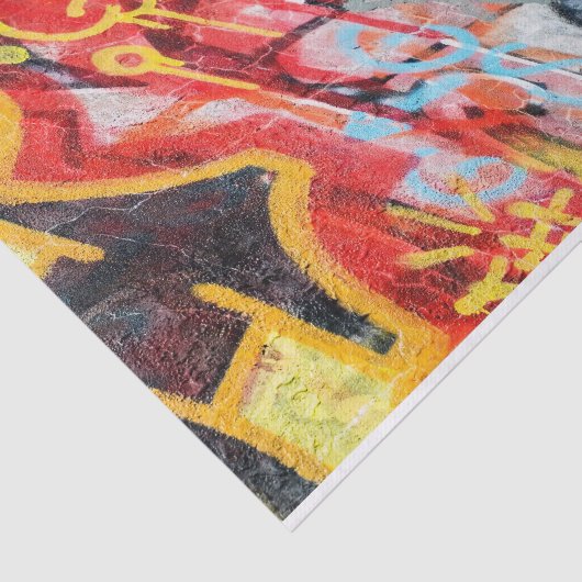 Planet Graffiti Seidenpapier (Ausschnitt)