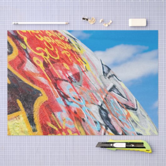 Planet Graffiti Seidenpapier (Handwerk)