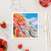 Planet Graffiti Serviette (Beispiel)