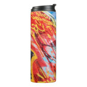 Planet Graffiti Thermosbecher (Nach links gedreht)