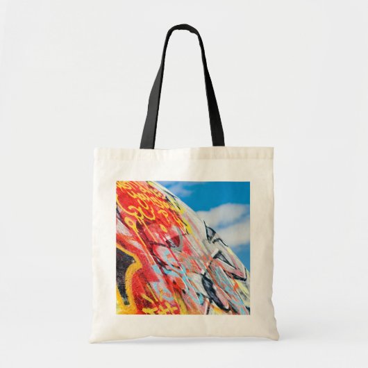 Planet Graffiti Tragetasche (Vorne)