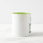 Planet Great Again 11 oz Zwei-Tonen-Tasse Zweifarbige Tasse (Mittel)