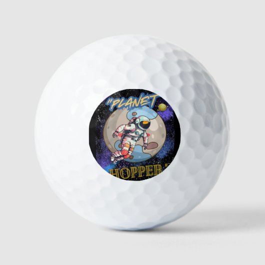 Planet Hopper Golfball (Vorderseite)